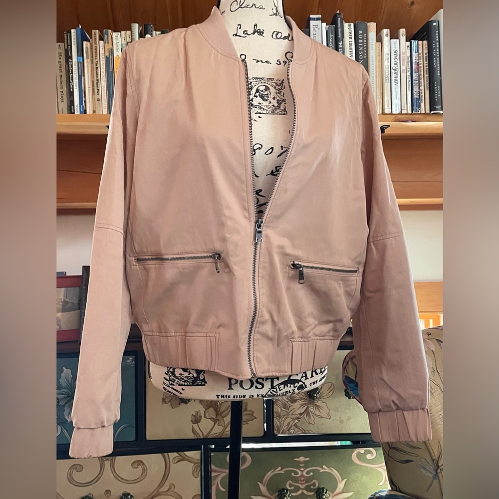 Banana Republic Lined Light Jacket in Blush
